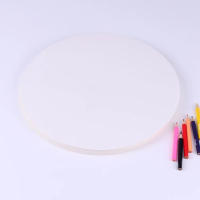 10/20/30pcs De Tarjetas Circulares De Cartón Blanco 5cm Para Pintura Y Dibujo Sencillo Y Puro Color Superficie Redonda Para Artes Y Manualidades - details 6