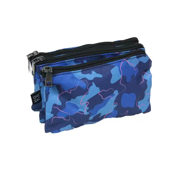 ESTUCHE AZUL CAMUFLAJE - 1