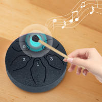 Mini Tambor De Lengüeta De Acero Portátil De 3 Pulgadas Con 6 Notas Para Yoga Meditación Gimnasio Hogar Instrumento De Percusión Para Adultos - details 0