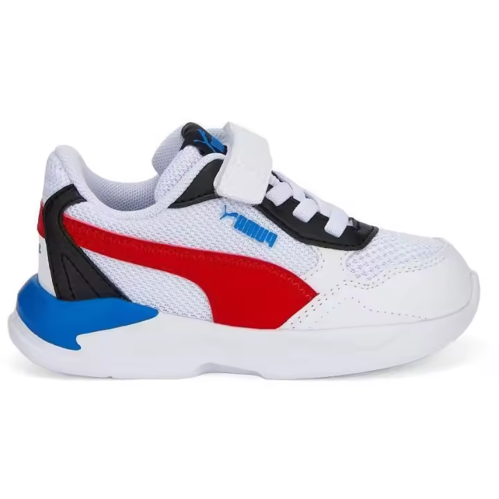 Zapatillas Puma X-Ray Speed Lite textil deportivas Puma blanco rojo y azul ligeras cierre de velcro y eleasticos - 1
