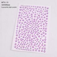 1Pcs Decoración De Fiesta De Música Con Diamantes Adhesivos Para Niños Joyería Facial De Cristal Autoadhesiva Para Uñas Y Maquillaje De Ojos - details 11