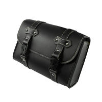 Bolsas De Sillín Frontales Y Traseras De Cuero PU Para Motocicleta Harley Sportster XL883 XL1200 Yamaha Accesorios De Viaje - details 6