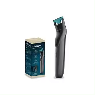 Cecotec 4411 Bamba PrecisionCare OneShave Recortadora de pelo 2 en 1 uso inalámbrico cuchillas de acero inoxidable y peine ajustable. - 1