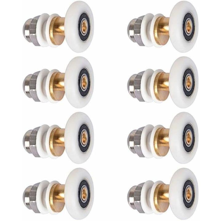 Juego De 4 Rodamientos Para Puerta De Ducha Corredera – Modelo SR46S (Showerrollers.co.uk)
