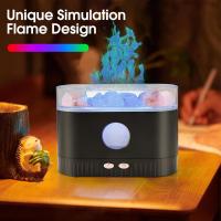 Difusor de aceites Esenciales Flame,difusor de aromaterapia con Luz Nocturna de color, humidificador de Aire ultrasilencioso,200 ml - details 2