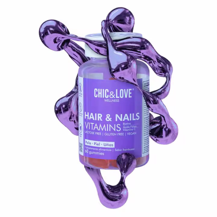 GUMMIES HAIR & NAILS VITAMINS CHIC & LOVE - 1