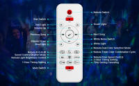 Proyector De Estrellas Y Huevo De Dinosaurio Con Rotación 360° Luz Nocturna De LED Control Remoto Ruido Blanco Timer BT - details 1