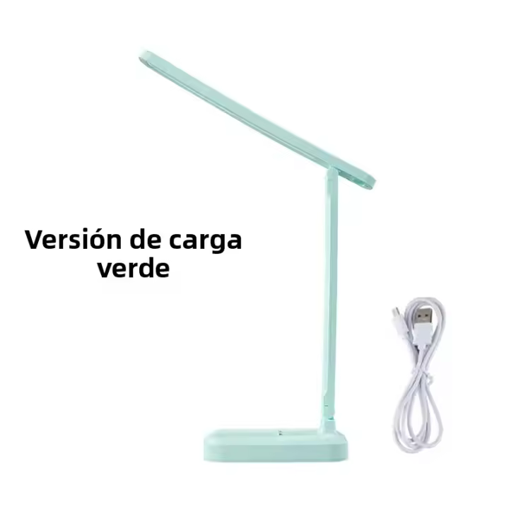 Lámpara De Escritorio LED USB Plegable Con Protección Ocular Regulación De Brillo Táctil Recargable 5V Luz Nocturna Para Dormitorio Y Lectura - 1