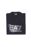 Emporio Armani EA7 Camiseta de Algodón Hombre Negro 3YPTF5PJ18Z 1200 - details 1