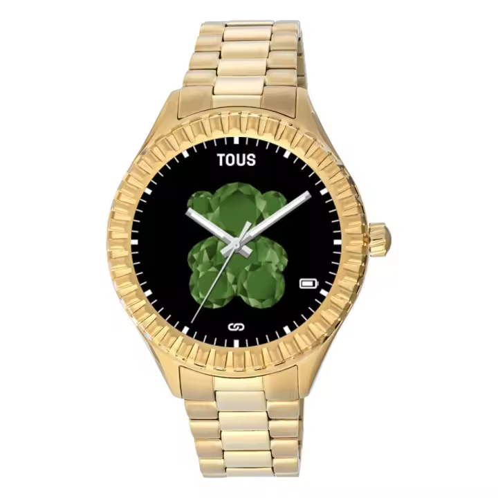 Reloj smartwatch Tous ORIGINAL modelo T-bear connect brazalete dorado con garantía y packaging oficiales de la firma - 1