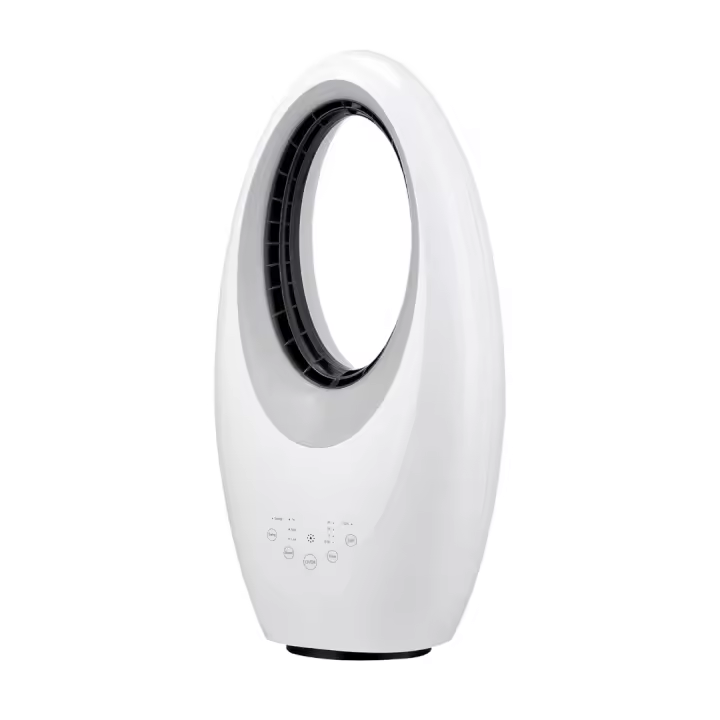 Max Star Ventilador sin Aspas con Mando a Distancia 3 Velocidades Purificador de Aire Oscilante Temporizador Luces LED Silencioso y Potente Hogar Oficina Dormitorio - 1