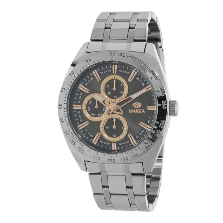 Reloj Marea Hombre B41373/1 - 42mm, Negro, Acero - 1