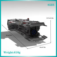 MOC-37453 modulo De Fuga De La Millenium Falcon Juguete De Construcción Pequeño Para Niños Y Adultos Colección Regalos Creativos Chinos - details 3