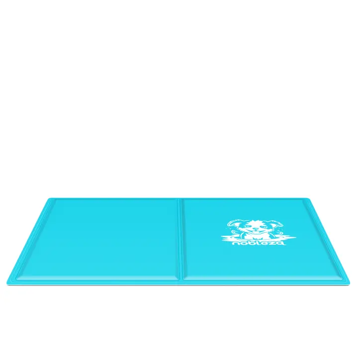 Nobleza - Alfombrilla refrescante para Perros Gatos, 65x50cm Manta Rrefrescante para Perro, Cama Refrescante Mascotas Grande, Alfombra de Gel Activada por Presión - 1