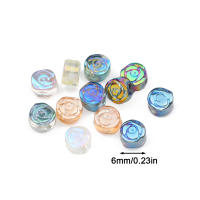 100pcs De 6mm Cuentas Redondas De Cristal Austriaco Rosa Para Fabricación De Joyas Pulseras Collares Accesorios DIY - details 2