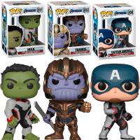 Funko Pack 3 Funkos Thanos Capitan America América Hulk  nanotraje nano suit nanosuit Iron Man Endgame Avengers Vengadores  Marvel Funko  450 451 453 - details 0