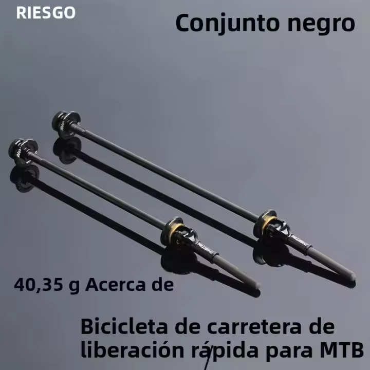 Juego De Tornillos Rápidos Para Bicicleta De Aluminio Y Titanio Ultraligero Con Palanca De Hub Para MTB Y Carretera Ti Skewers Para Marco 100/130 100/135 - 1