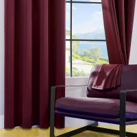Cortina De Blackout De Alta Calidad 1 Pieza Suave Y Cómoda Amigable Con La Piel Apta Para Dormitorio Sala De Estar Cocina - details 3