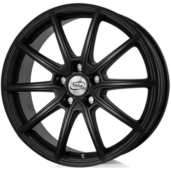 LLANTA DE ALEACIÓN MIM SANTIAGO 7,5 18 5 112 25 FLAT BLACK - 1