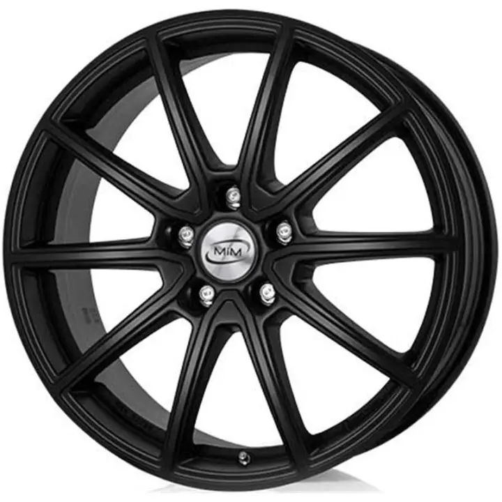 LLANTA DE ALEACIÓN MIM SANTIAGO 7,5 18 5 112 25 FLAT BLACK - 1