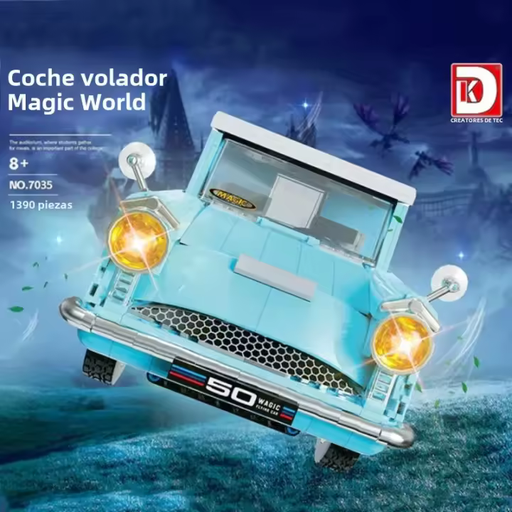 Bloques De Construcción Creativos De Dragón Volador Para Niños Juguetes De Rompecabezas Modelos De Coche Volador 1390 Piezas Regalo Para Niños - 1