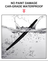 Protector De Parachoques Delantero Y Trasero SEAMETAL Universal Para Coche En Fibra De Carbono Anti-Arrugas Spoiler Diffuser Splitter - details 4