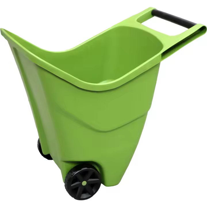 Carro de jardín verde - 79x57x72 cm - 85 l - 1