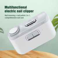 Tijeras Eléctricas De Uñas Con Luz LED 2en1 Amoladora Automática Para Bebés Y Adultos Herramientas De Manicura Mini Para Cuidado De Las Uñas - details 0