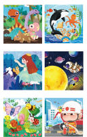 36 Piezas De Rompecabezas De Papel Para Niños Mini Juegos Educativos De Dibujos Animados Empaque En Caja Colorida Regalos De Cumpleaños Para Niños De 3-6 Años - details 8