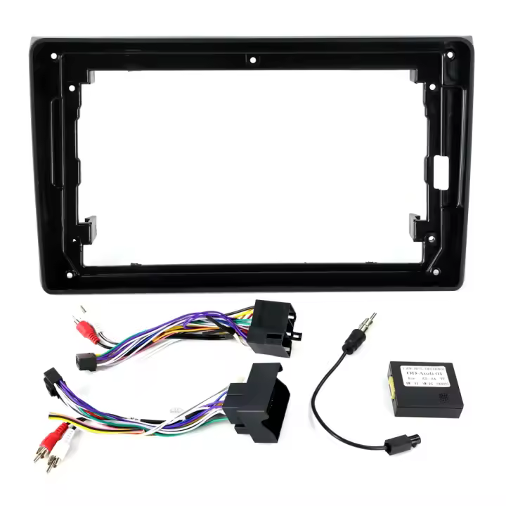 Radio De Coche 9 Pulgadas Pantalla Android Para Audi A4 7 S4 RS4 B6 Panel Fascia GPS Estéreo Control Central Canbus Decoder Box Audio - 1