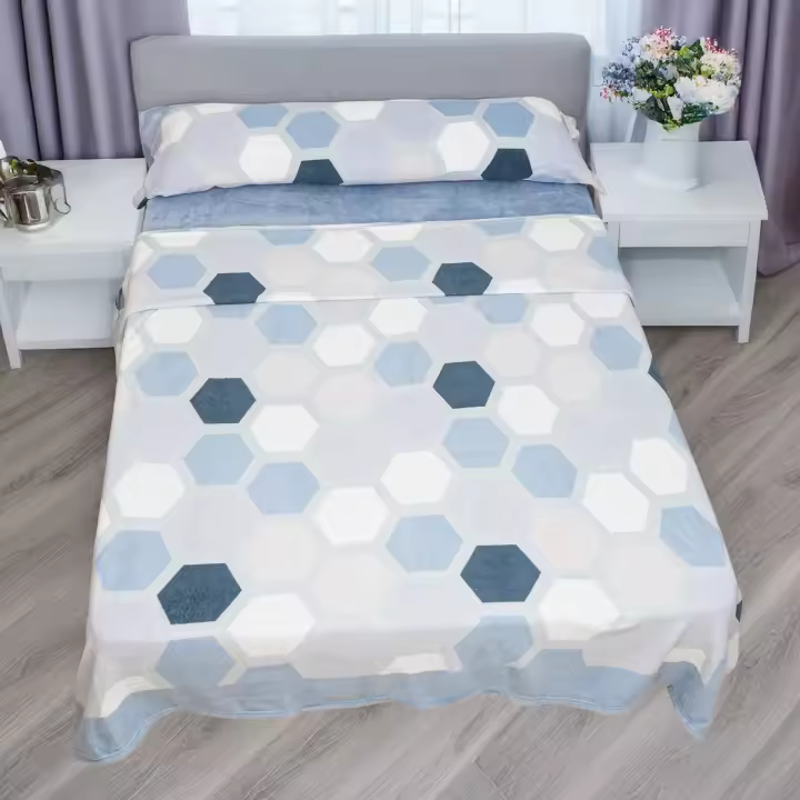 Juego de Sábanas Coralina Térmicas Premium - Incluye Bajera Ajustable, Encimera y Funda de Almohada - Suaves, Cálidas y Cómodas - 1