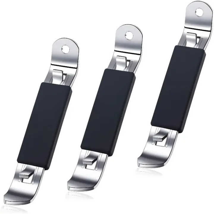 Bote Abrepuertas Multifuncional Para Viajes Al Aire Libre Y Cocina Con Imán Herramienta Laboriosa De Acero Inoxidable (3pcs) - 1