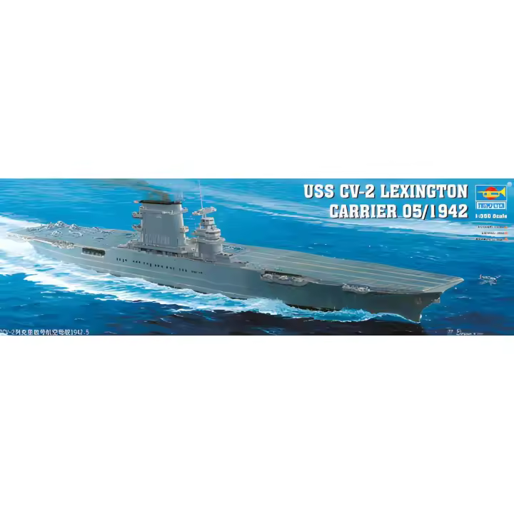 TROMPETER 05608 USS CV-2 Lexington Portador 05/1942 1/350 - 1