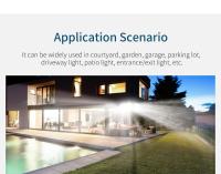 Luz Solar Exterior 300 LED Con Sensor De Movimiento Luz De Jardín Impermeable Ajustable Lámpara De Pared Para Patio - details 15