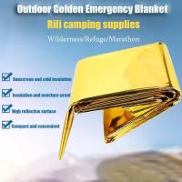 Manta De Sobrevivencia De Poliéster 160x210CM Compacta Y Aislada Para Emergencias Exterior Camping Equipamiento De Primeros Auxilios - details 1