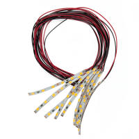 Set De Diez Bandas LED Pre Enrutadas Eficiente Solución De Iluminación Para Modelos De Casas De Muñecas Y Accesorios De Ferrocarril Requiere 12 a 18 Volts - details 7