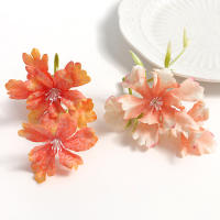 5/10Pcs Flores Artificiales De Seda Para Decoración De Bodas Y Hogar Accesorios De Manualidades Y Scrapbook Regalo - details 6