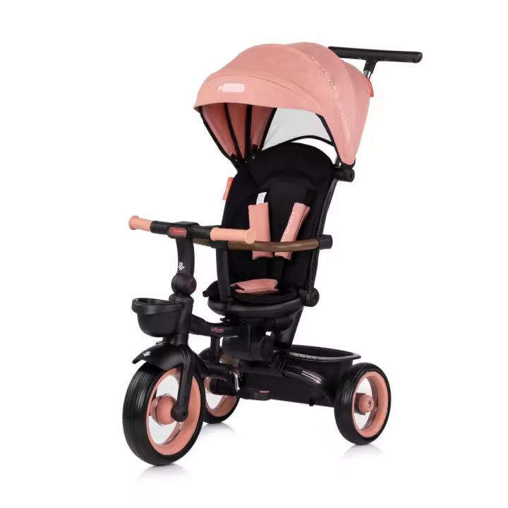 CHIPOLINO Triciclo plegable con asiento giratorio y capota URBAN de Chipolino - 1