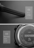 Reloj Digital Deportivo Para Hombre SKMEI 1251 Multifuncional Resistente Al Agua 5Bar Con Alarma Cronógrafo Y Calendario - details 8