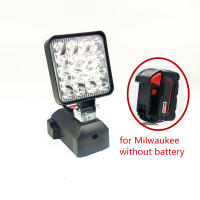 Luz De Trabajo LED 48W Torcha Compatible Con Herramientas Cordless Makita Dewalt Milwaukee 20V Reparación De Automóviles Con Batería - details 7