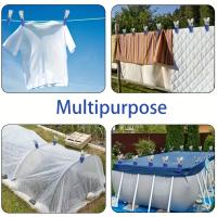 10pcs Clip De Cubierta De Piscina Duradero De Acero Inoxidable Con Manillas De Plástico Clips De Resorte De Alta Dureza Para Viento - details 5
