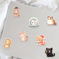 50PCS Pegatinas Creativas De Ojos Redondos Para Gatos Para Decorar Maletas Teléfonos Móviles Y Fundas De Computadora DIY - details 7
