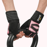 Guantes De Levantamiento De Peso GOUNOD Con Soporte De Muñeca Transpirables Antideslizantes Para Gimnasio Y Entrenamiento De Fitness Powerlifting - details 10