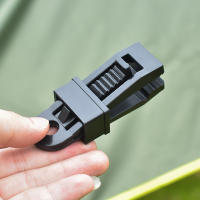 20PCS Clip De Tenda Puxar Y Empurrar Clip De Adhesión Para Tenda Accesorios De Camping Al Aire Libre Correas De Cierre Antigolpes Para Tenda - details 3