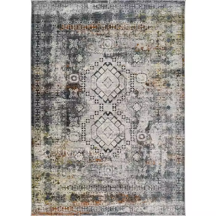 ATTICGO Alfombra de Interior Estilo Mosaico en Multicolor - Alana 23650 | 120x170, 140x200 cm - 1