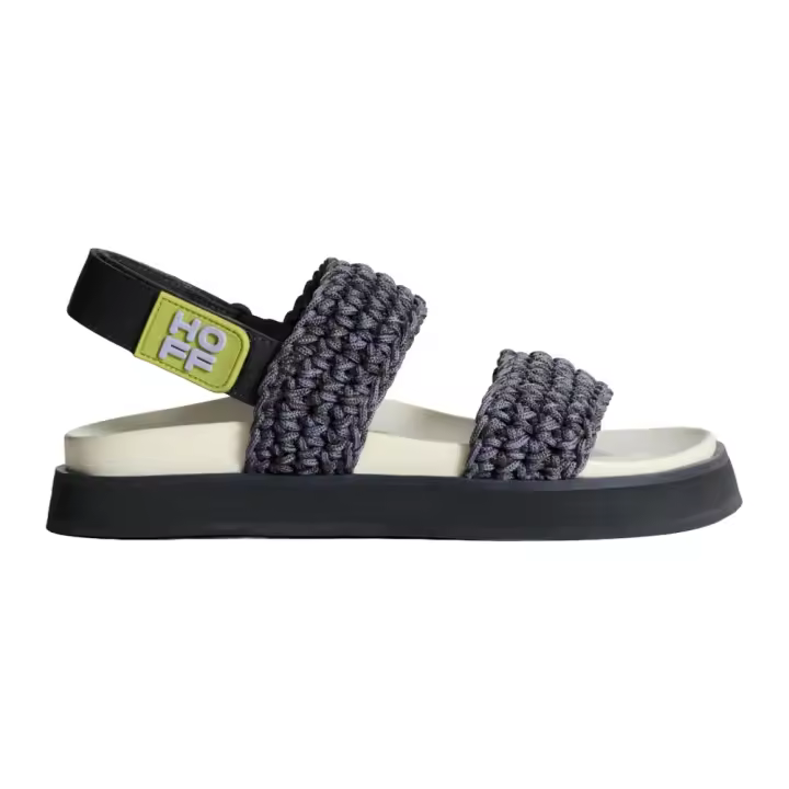Sandalias Hoff Galdana Azul con Doble Tira y Ajuste en el Talón - 1