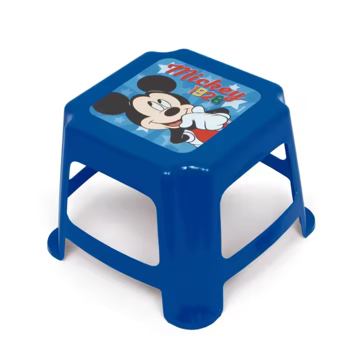 ARDITEX WD13019 Taburete de plástico de 27x27x21cm de DISNEY-Mickey - 1