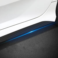 2pcs Adhesivos De Fibra De Carbono Para Puerta Y Línea De Cintura De Coche Compatible Con Renault Clio Laguna 2 Megane 2 3 Duster Logan Captur - details 10