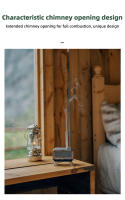 Mini Estufa De Madera Goout Springhill Para Camping Y Exterior Plegable Portátil Hornillo Para Mesa De Hogar Y Burner De Incienso Anti-Mosquitos Material De Acero Inoxidable - details 3