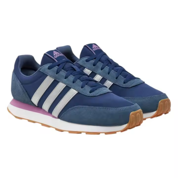 Zapatillas Adidas Run 60S 3.0 Azul Marino Plateado Ie3809 Casual Mujer - 1